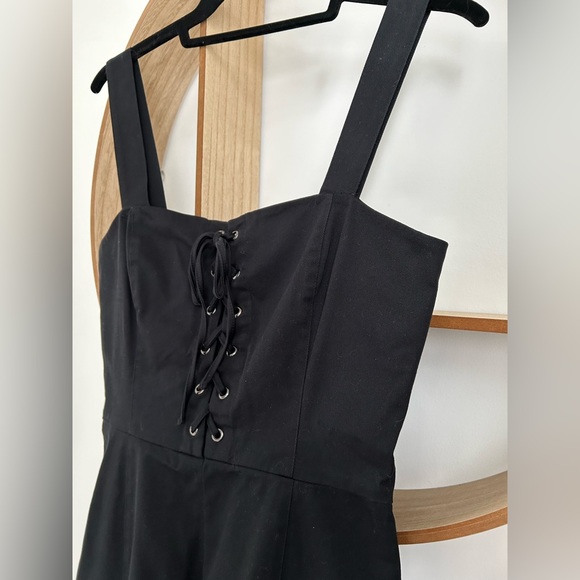 Intermix Jules Lace-up Romper - Picture 2 of 10